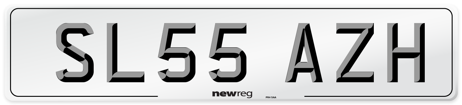 SL55 AZH Number Plate from New Reg